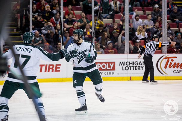 Click the image above to see a full photo gallery from the second game of the GLI (photo by Andrew Knapik/MiHockey)