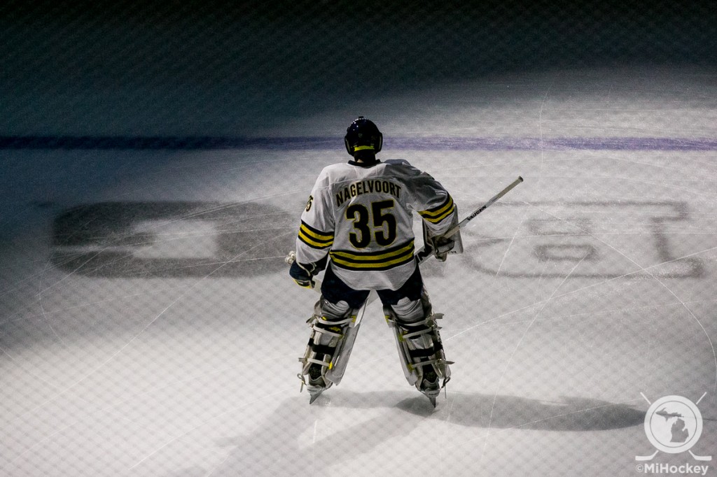 Zach Nagelvoort (Photo by Andrew Knapik/MiHockey)