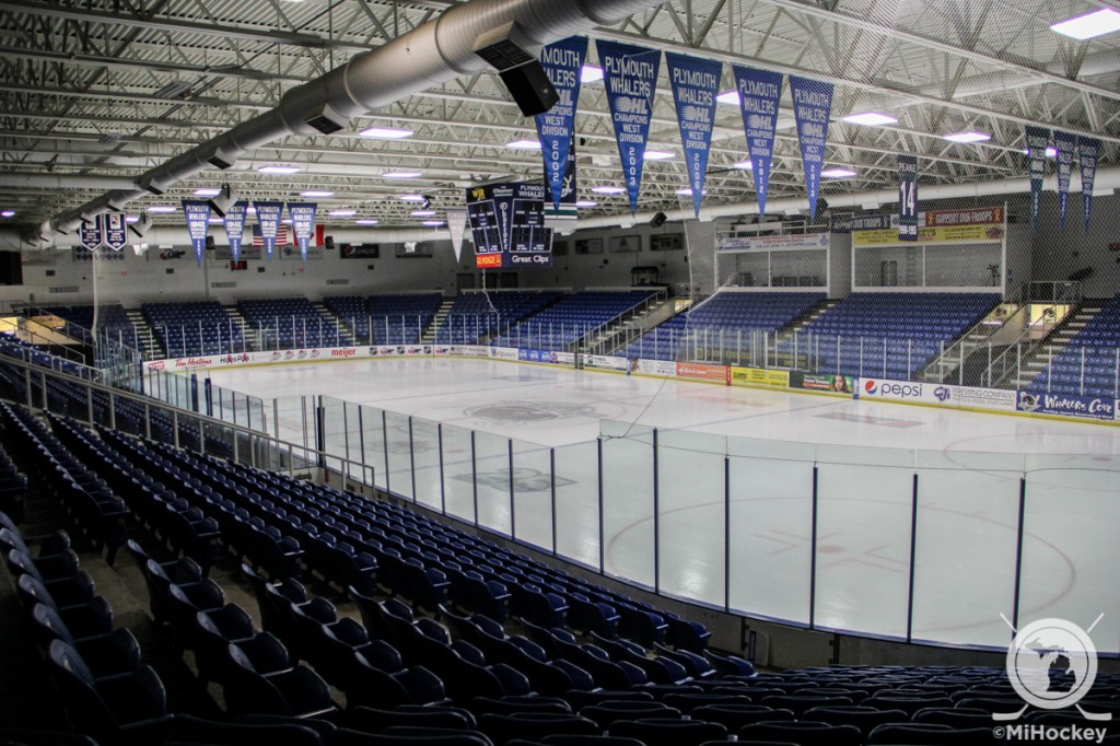 Compuware Arena will have new residents next year. (Photo by Michael Caples/MiHockey)