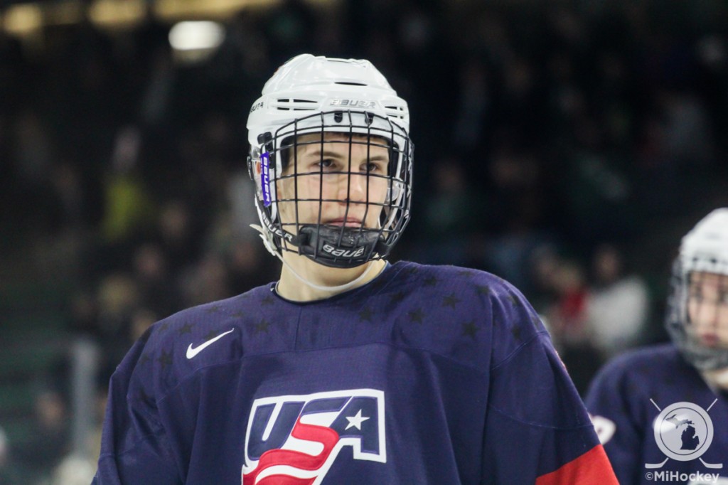 Brendan Warren (photo by Michael Caples/MiHockey)