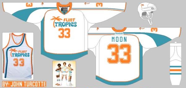 "Flint Tropics" jersey concept posted by TSN's BarDown blog. 