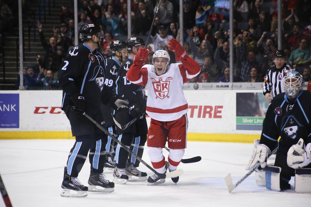 Andy Miele (photo courtesy of Sam Iannamico/Grand Rapids Griffins)