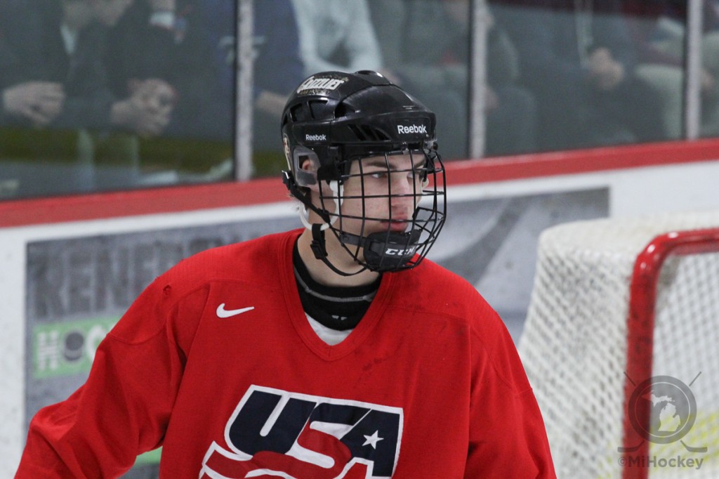 Josh Norris (photo by Michael Caples/MiHockey)