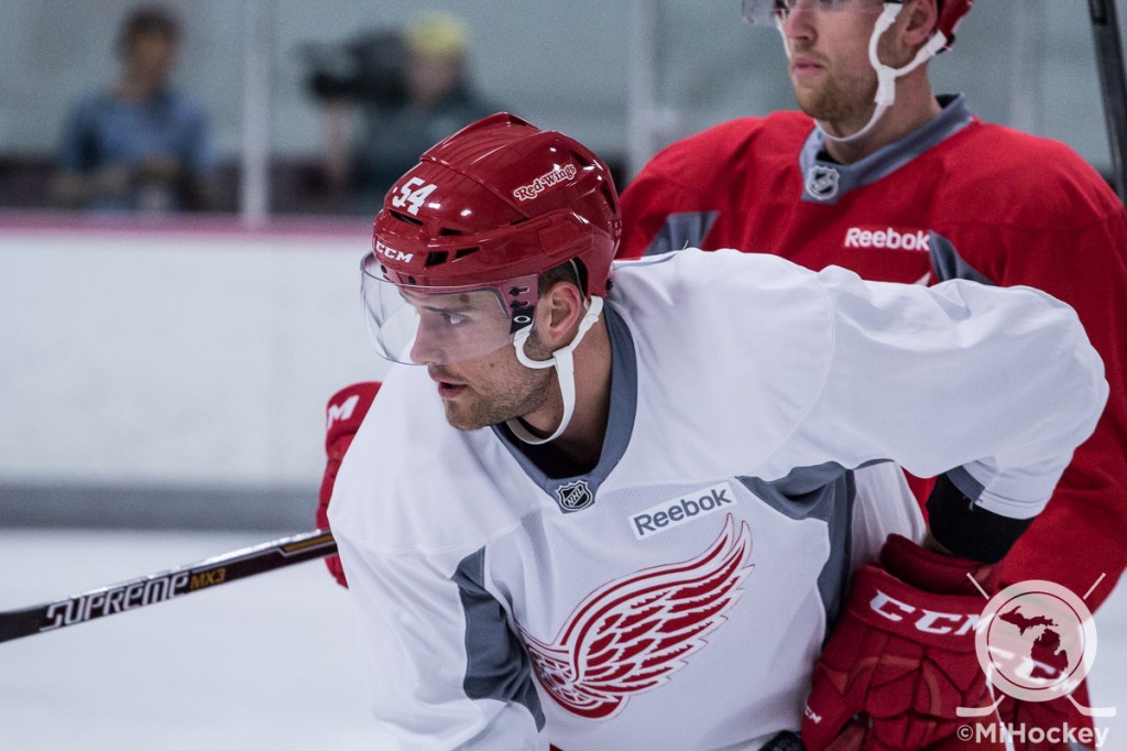 Red Wings conclude development camp with scrimmage in Traverse City