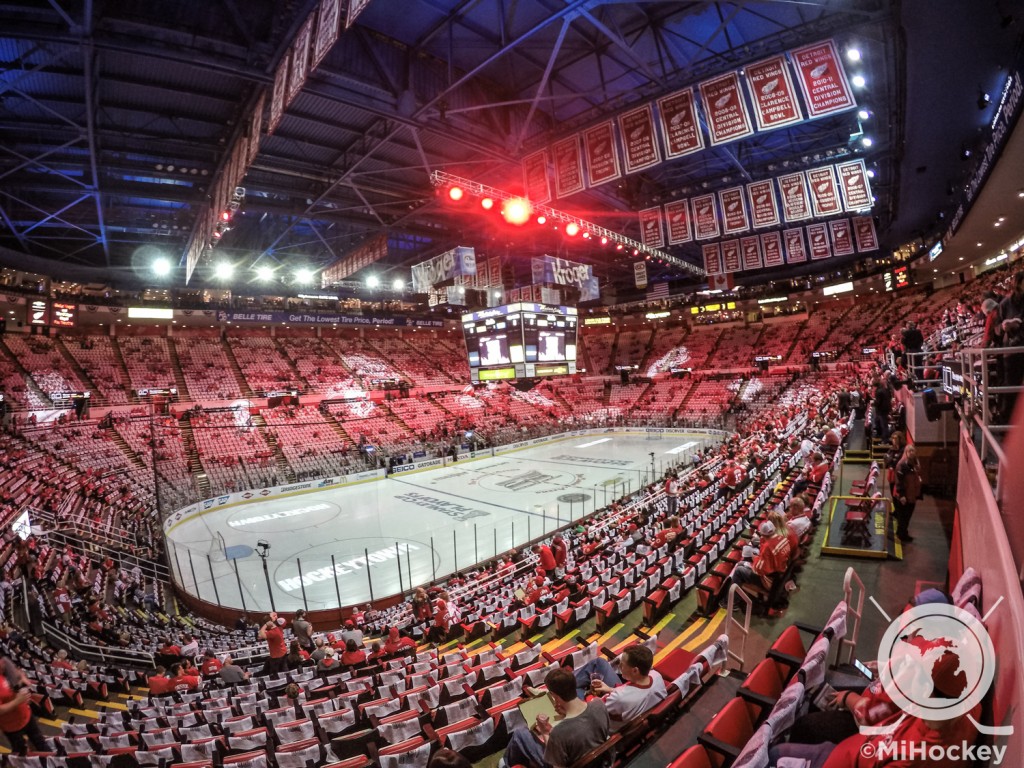Joe Louis Arena is alive and well