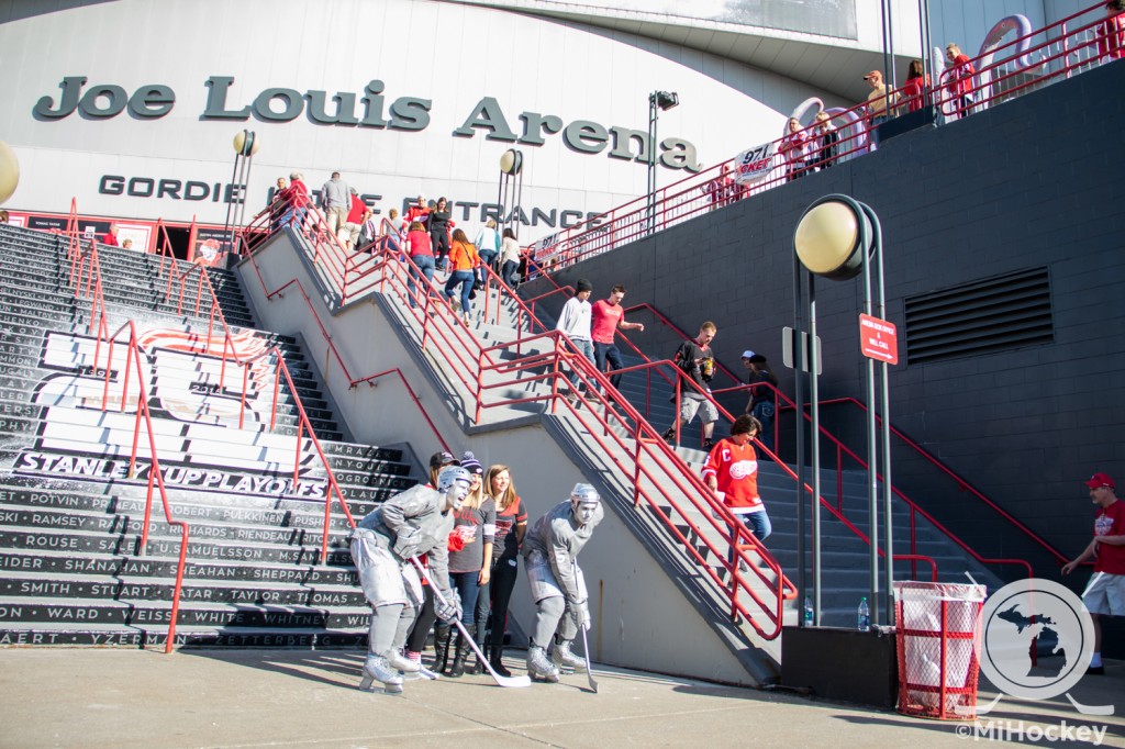 Another look outside Joe Louis Arena