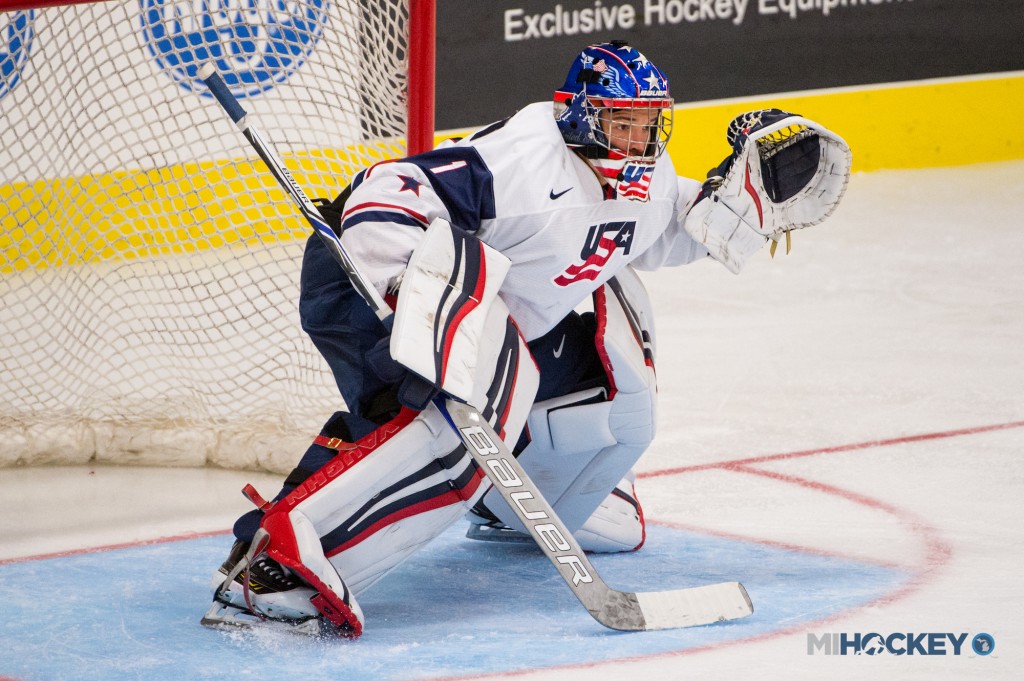 Tyler Parsons (photo by Andrew Knapik/MiHockey)