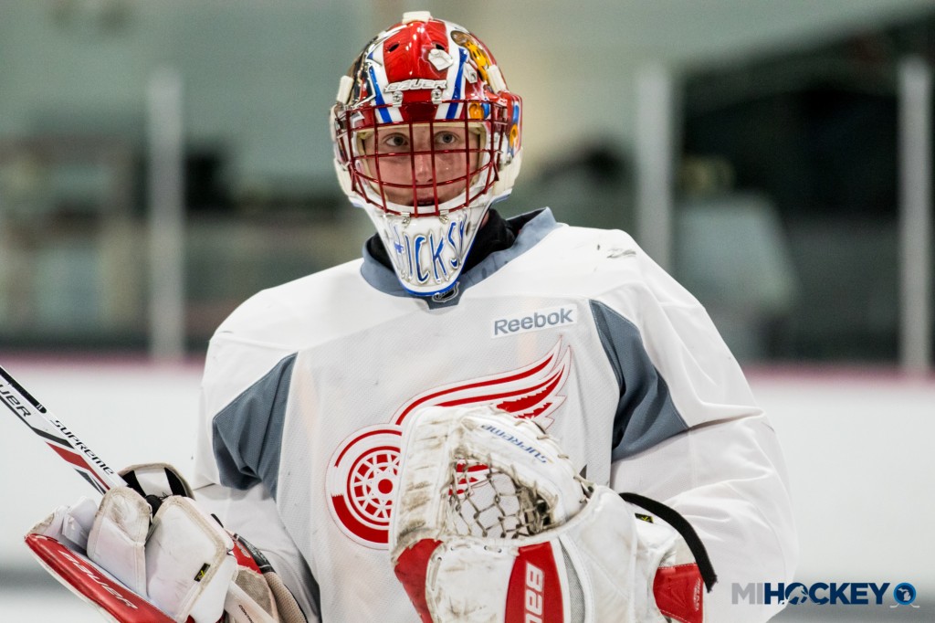 Connor Hicks (photo by Michael Caples/MiHockey)